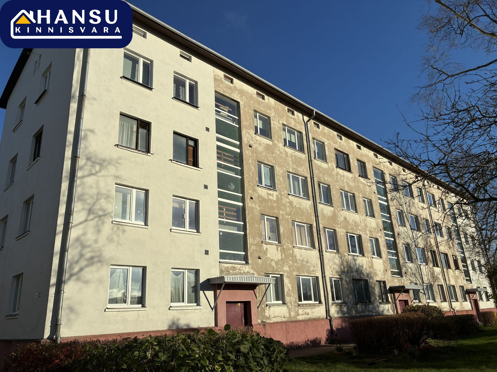 2-TOALINE KORTER RAHULIKUS PIIRKONNAS!